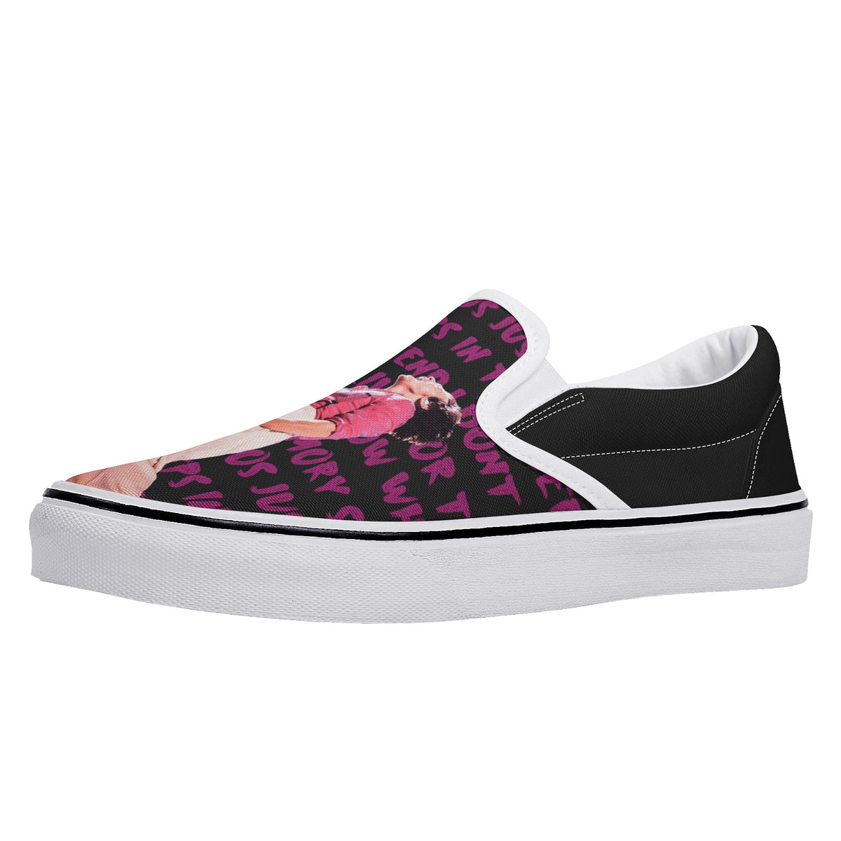 Harry Styles Custom Vans Slip On Shoes
