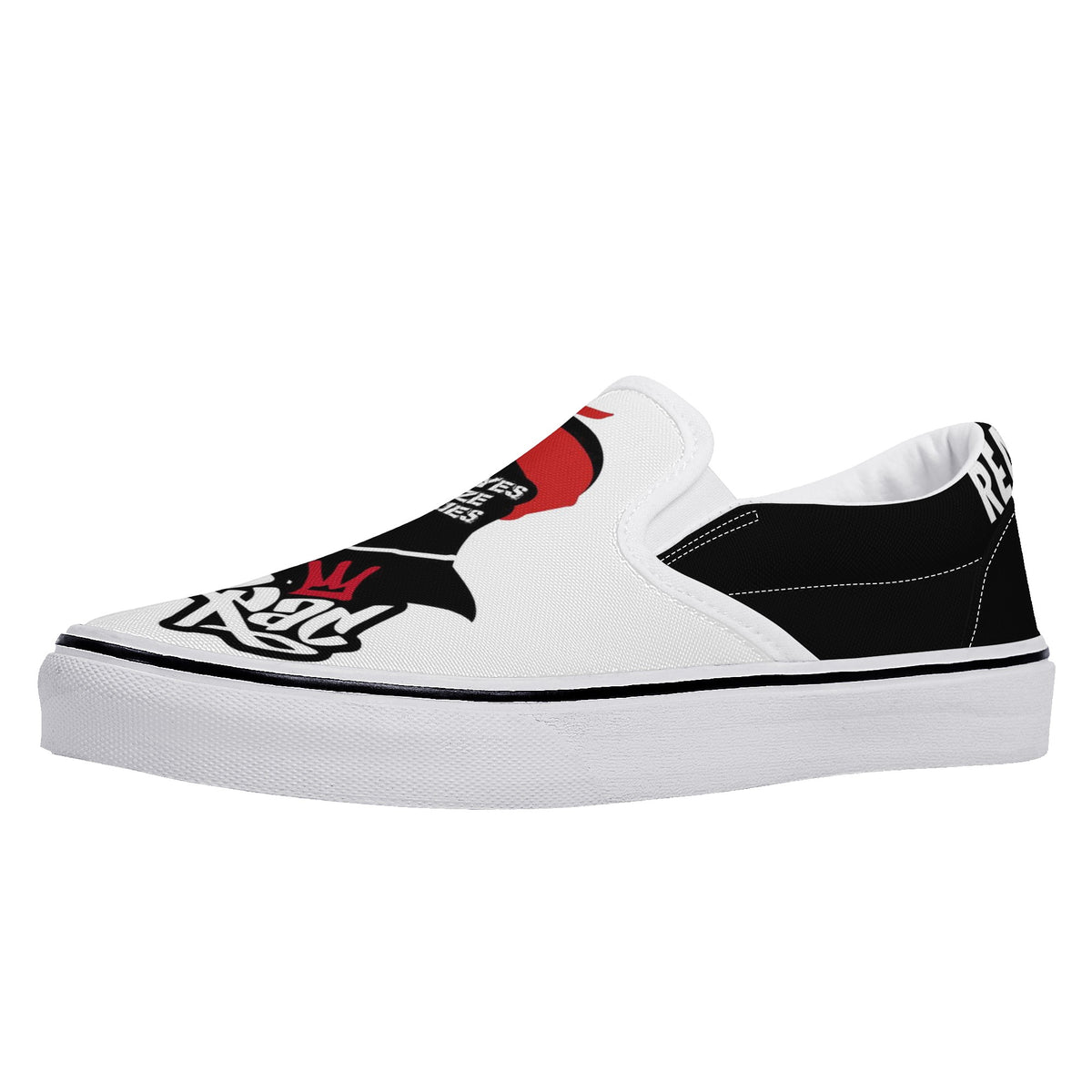 Tupac Custom Vans Slip On Shoes