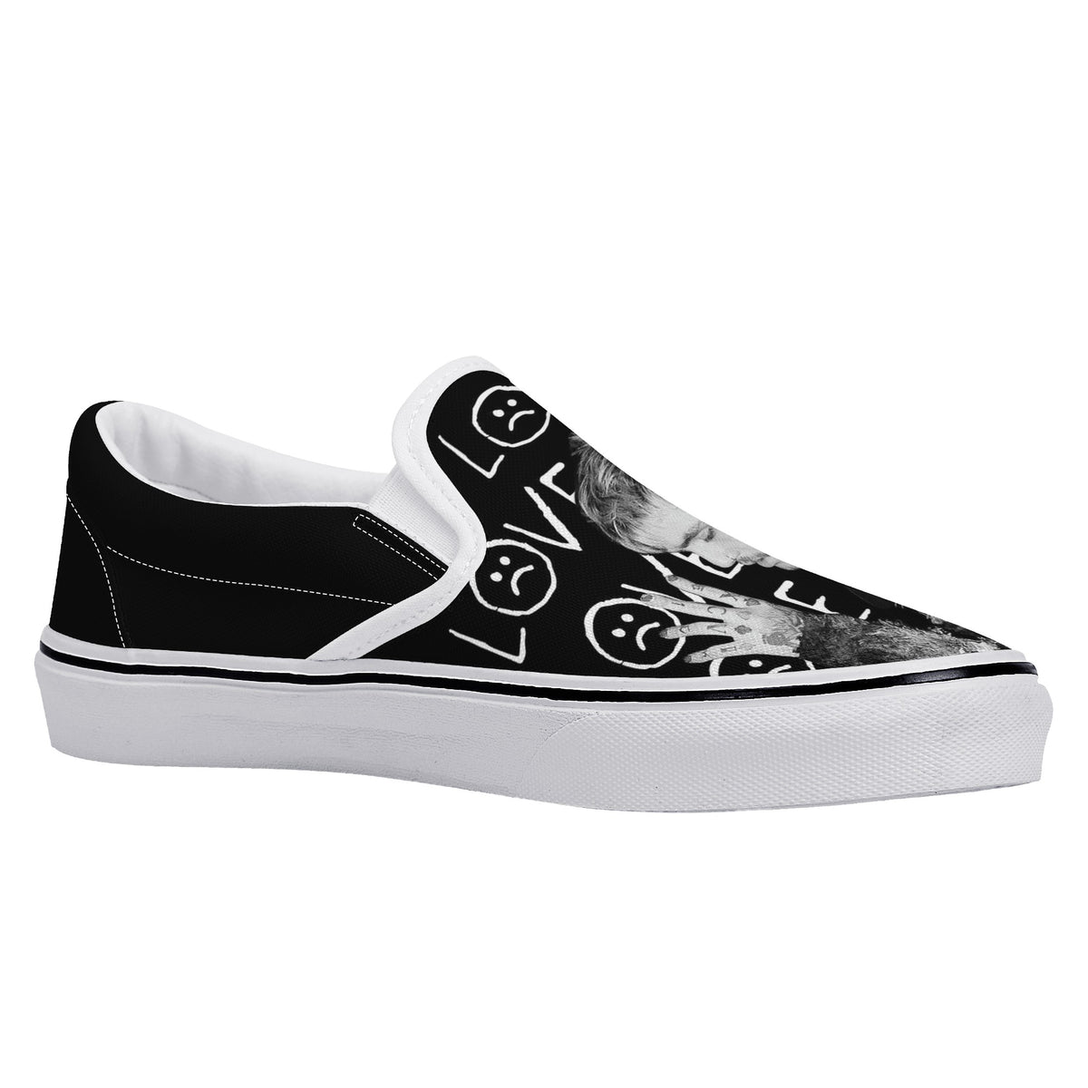 Lil Peep Custom Vans Slip On Shoes