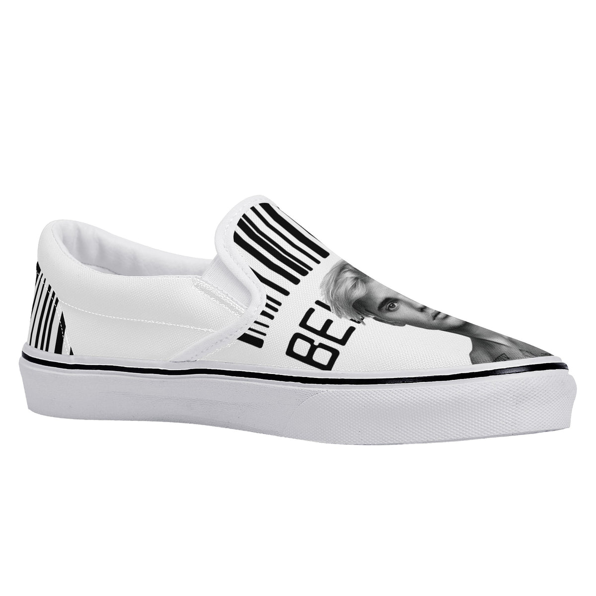 Justin Bieber Custom Vans Slip On Shoes