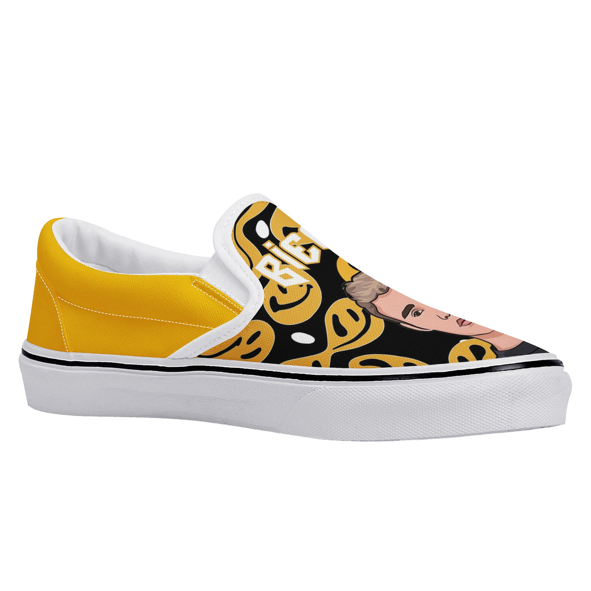 Justin Bieber Custom Vans Slip On Shoes