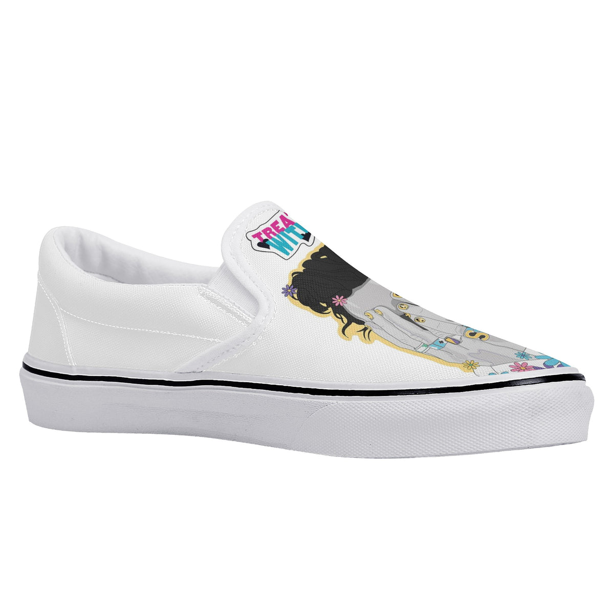 Harry Styles Custom Vans Slip On Shoes