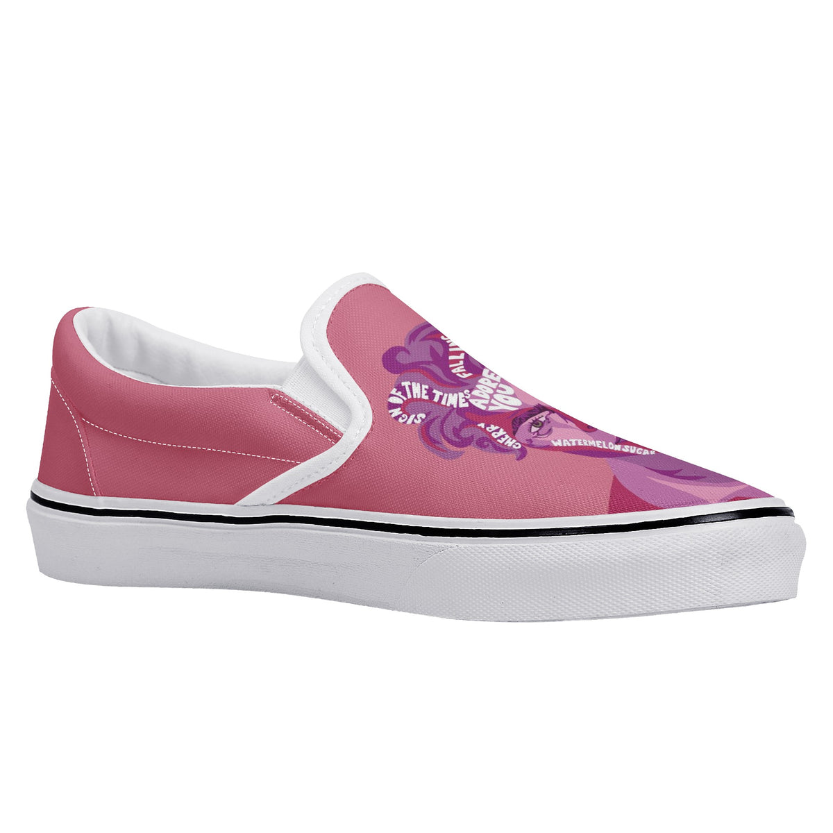 Harry Styles Custom Vans Slip On Shoes