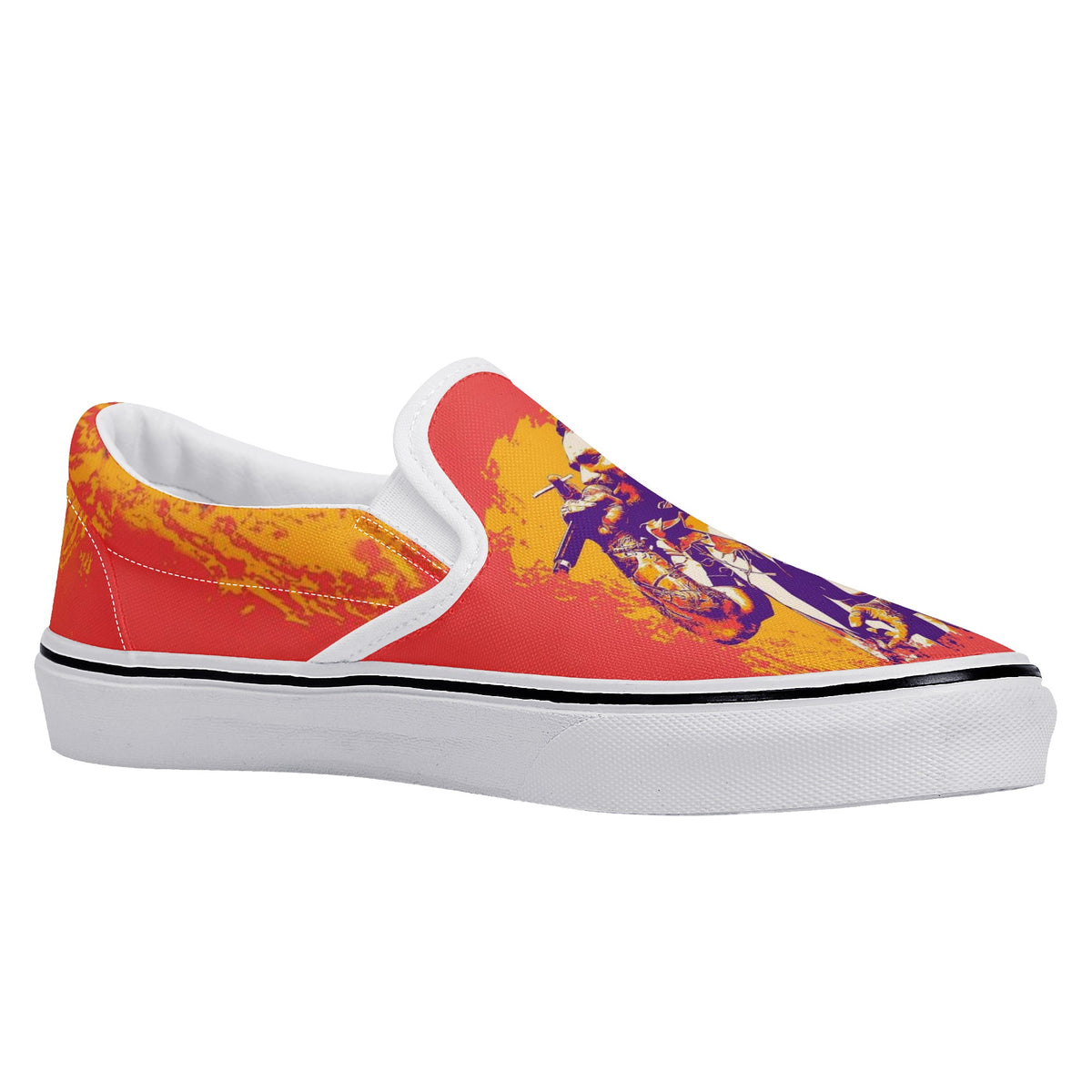 Post Malone Custom Vans Slip On Shoes