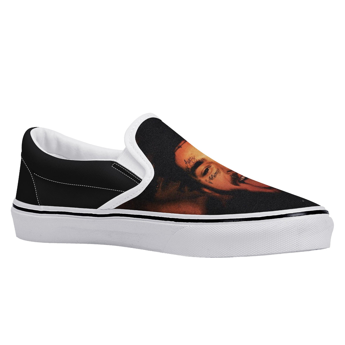 Post Malone Custom Vans Slip On Shoes