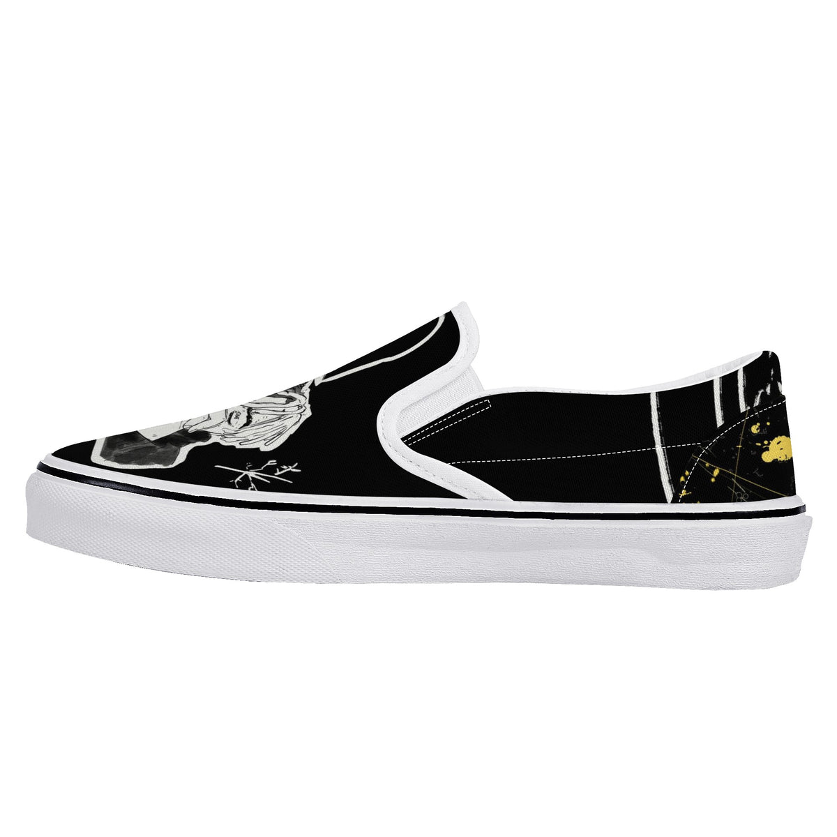 XXX Custom Vans Slip On Shoes