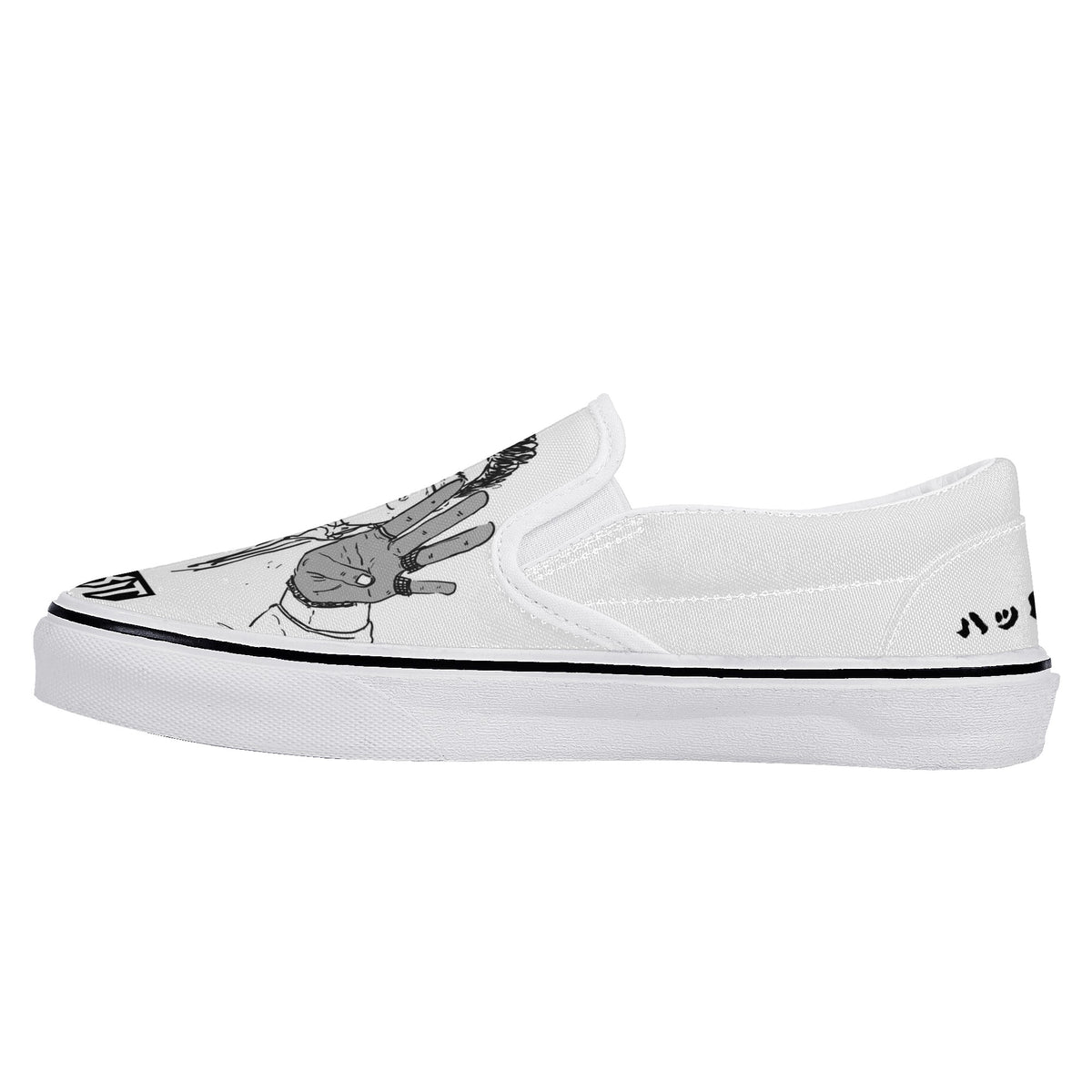 Youngboy Never Broke Again Custom Vans Slip On Shoes