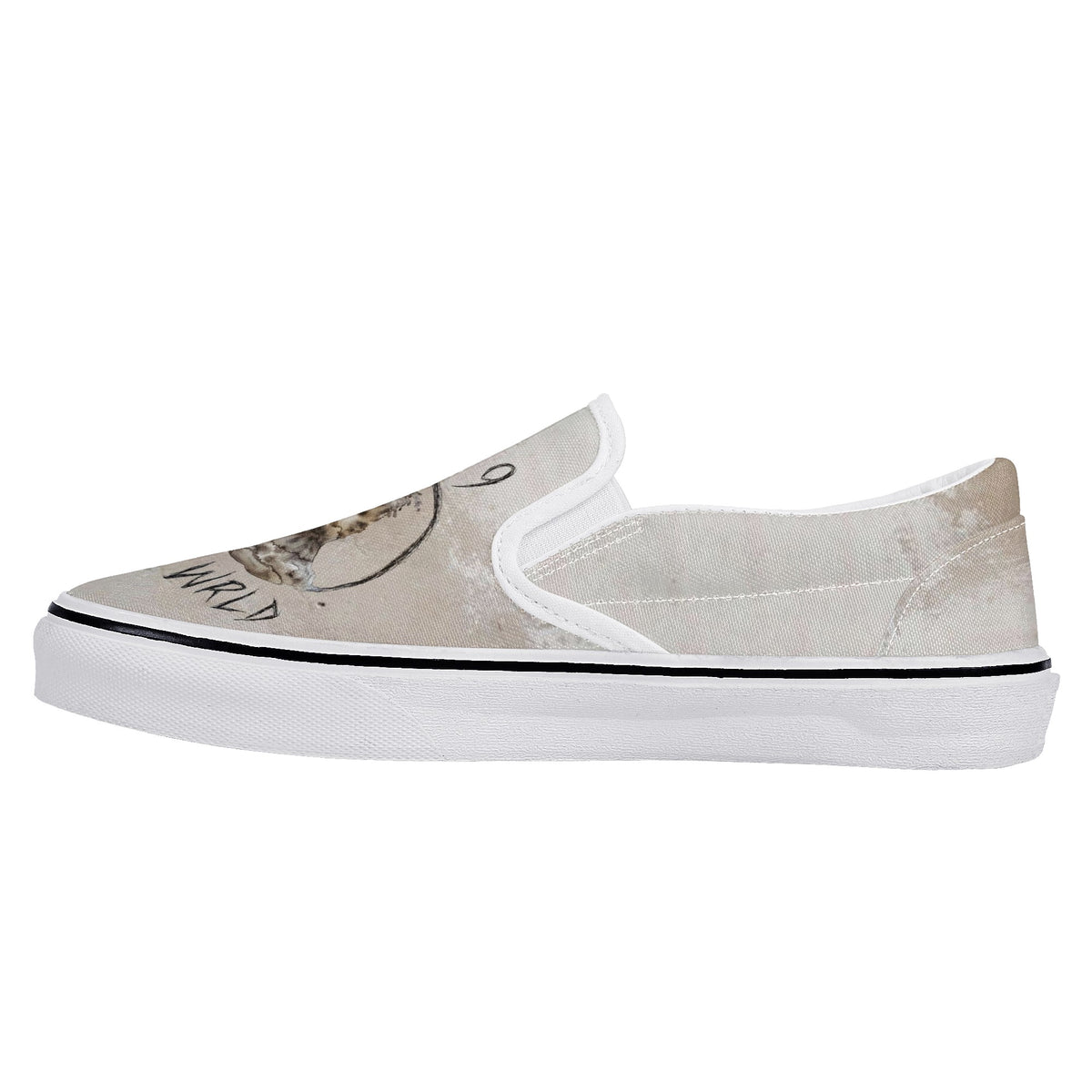 Juice Wrld Custom Vans Slip On Shoes