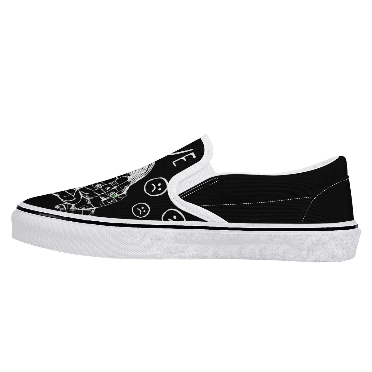 Lil Peep Custom Vans Slip On Shoes