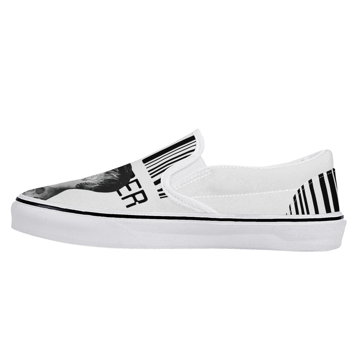 Justin Bieber Custom Vans Slip On Shoes