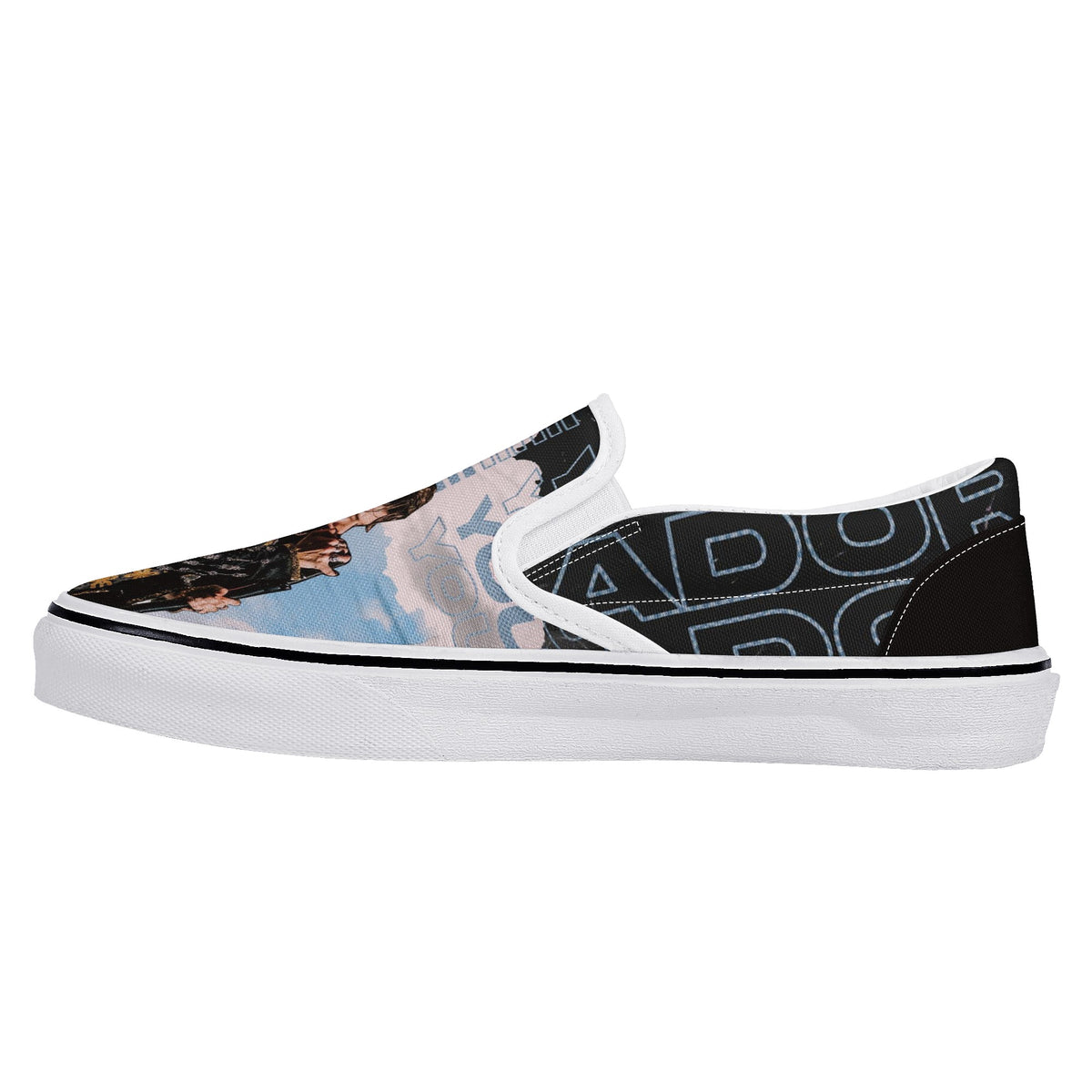 Harry Styles Custom Vans Slip On Shoes