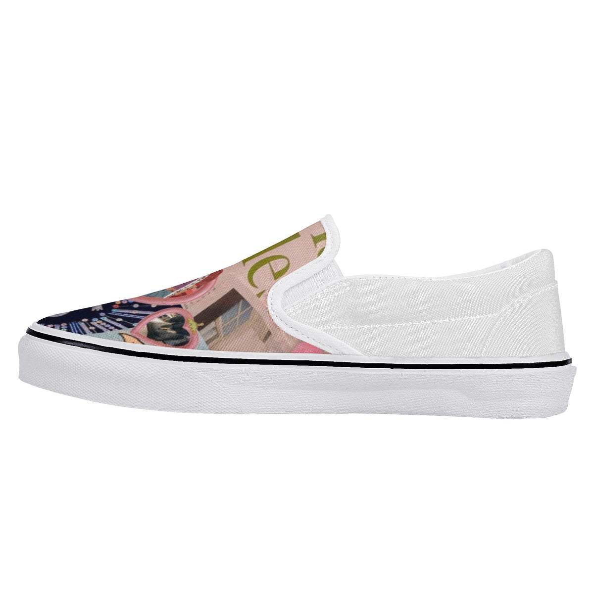 Harry Styles Custom Vans Slip On Shoes