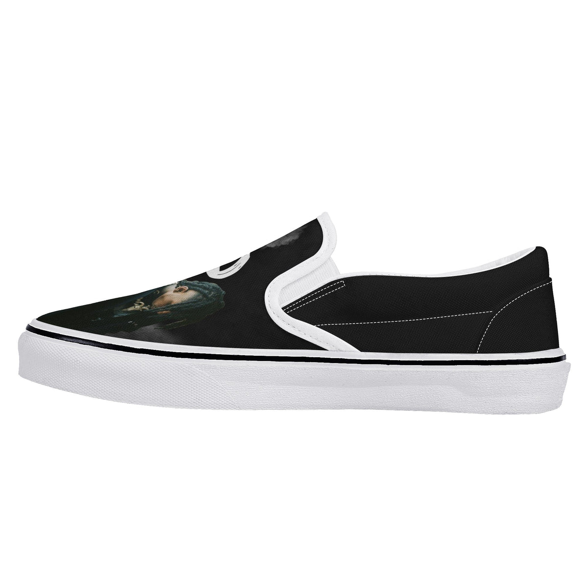 Polo G Custom Vans Slip On Shoes