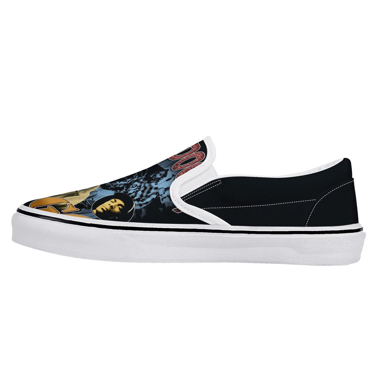 Snoop Dogg Custom Vans Slip On Shoes