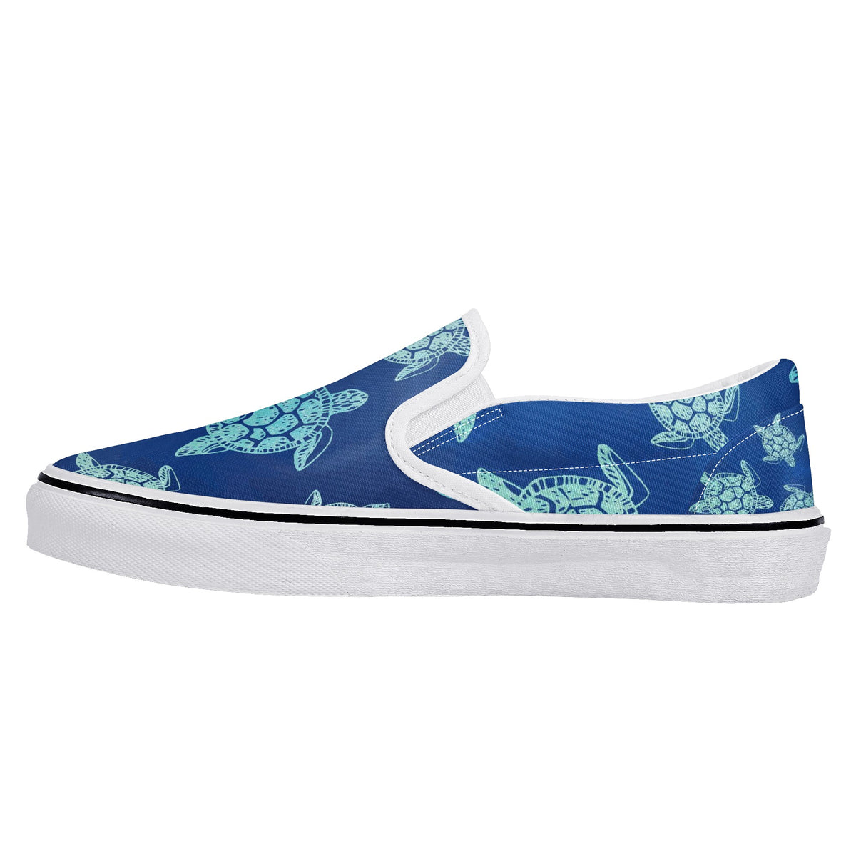 sea turtle New Slip On Shoes
