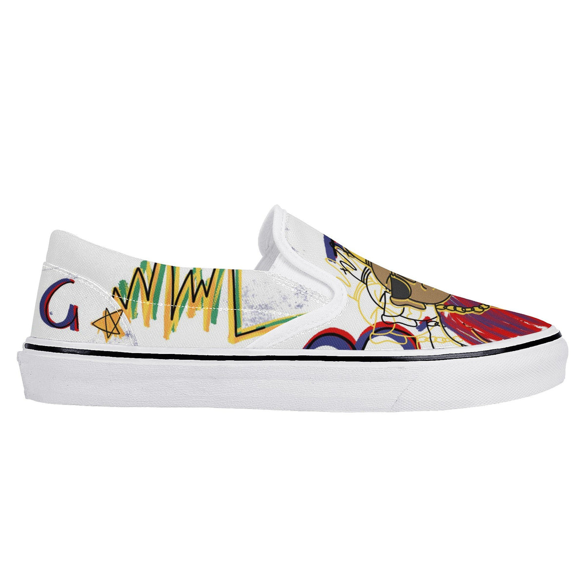 The Notorious B.I.G Custom Vans Slip On Shoes