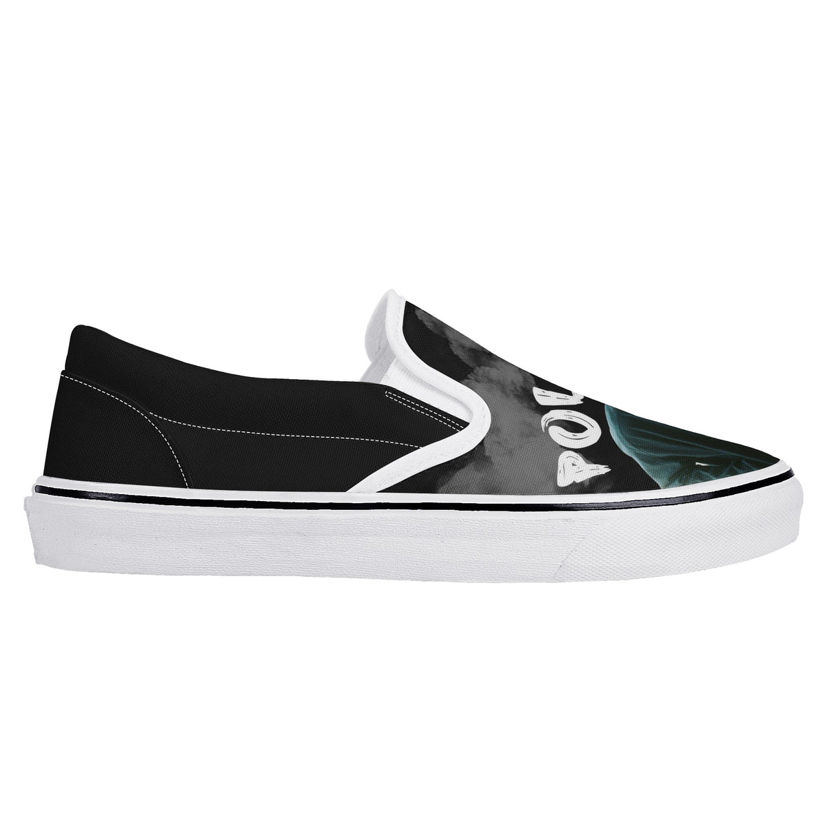 Polo G Custom Vans Slip On Shoes