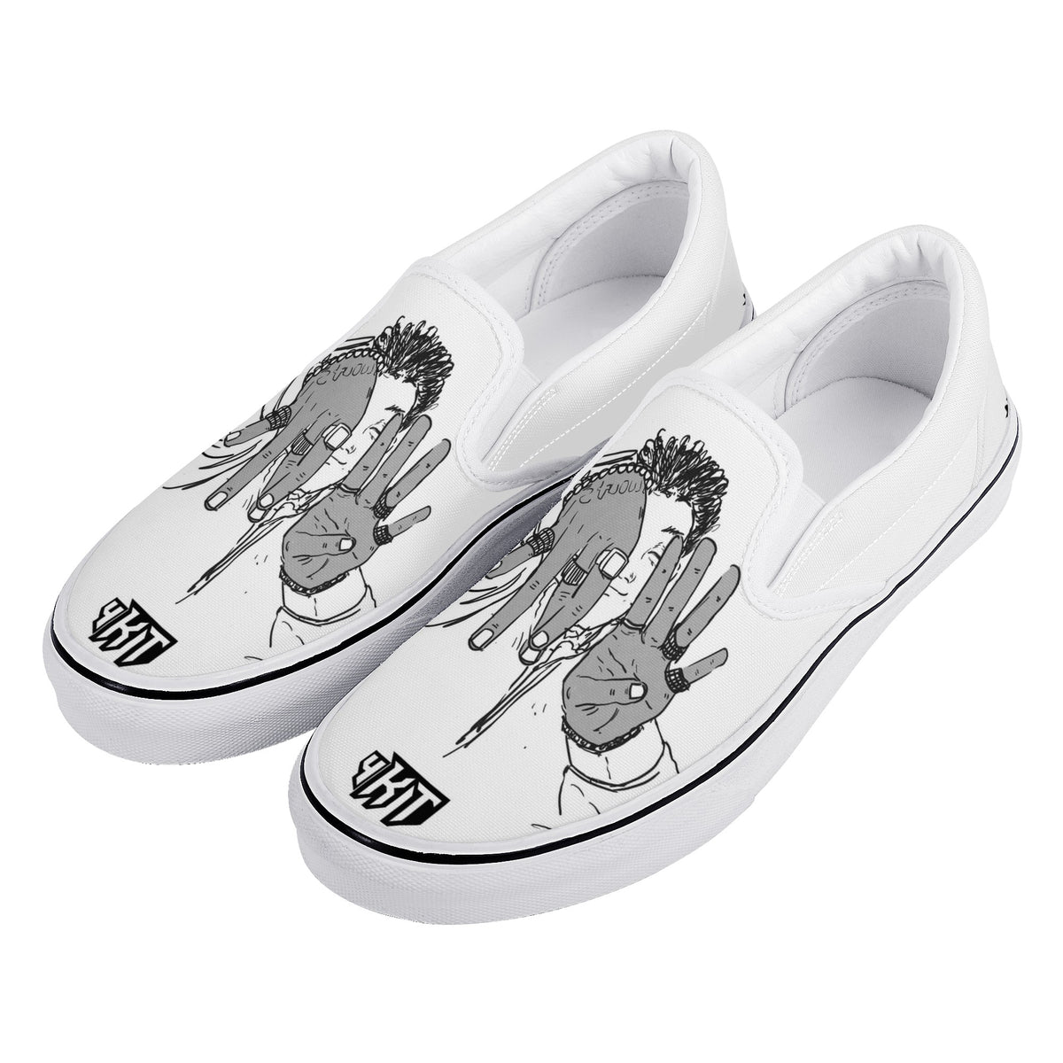 Youngboy Never Broke Again Custom Vans Slip On Shoes