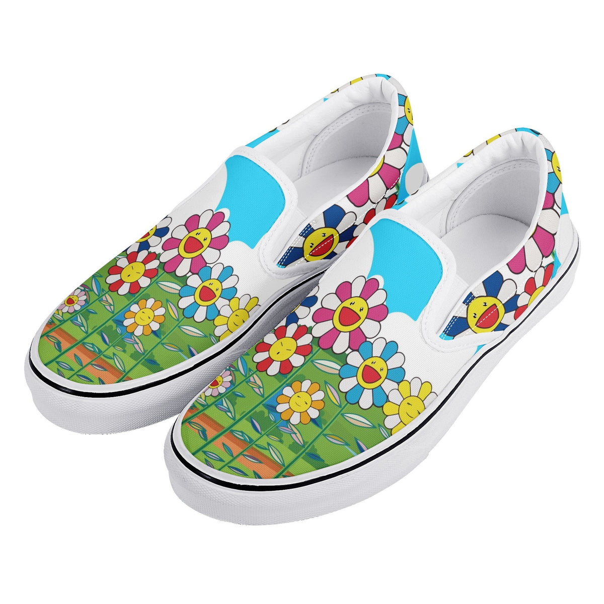 Takashi Murakami Sunflower Slip-On