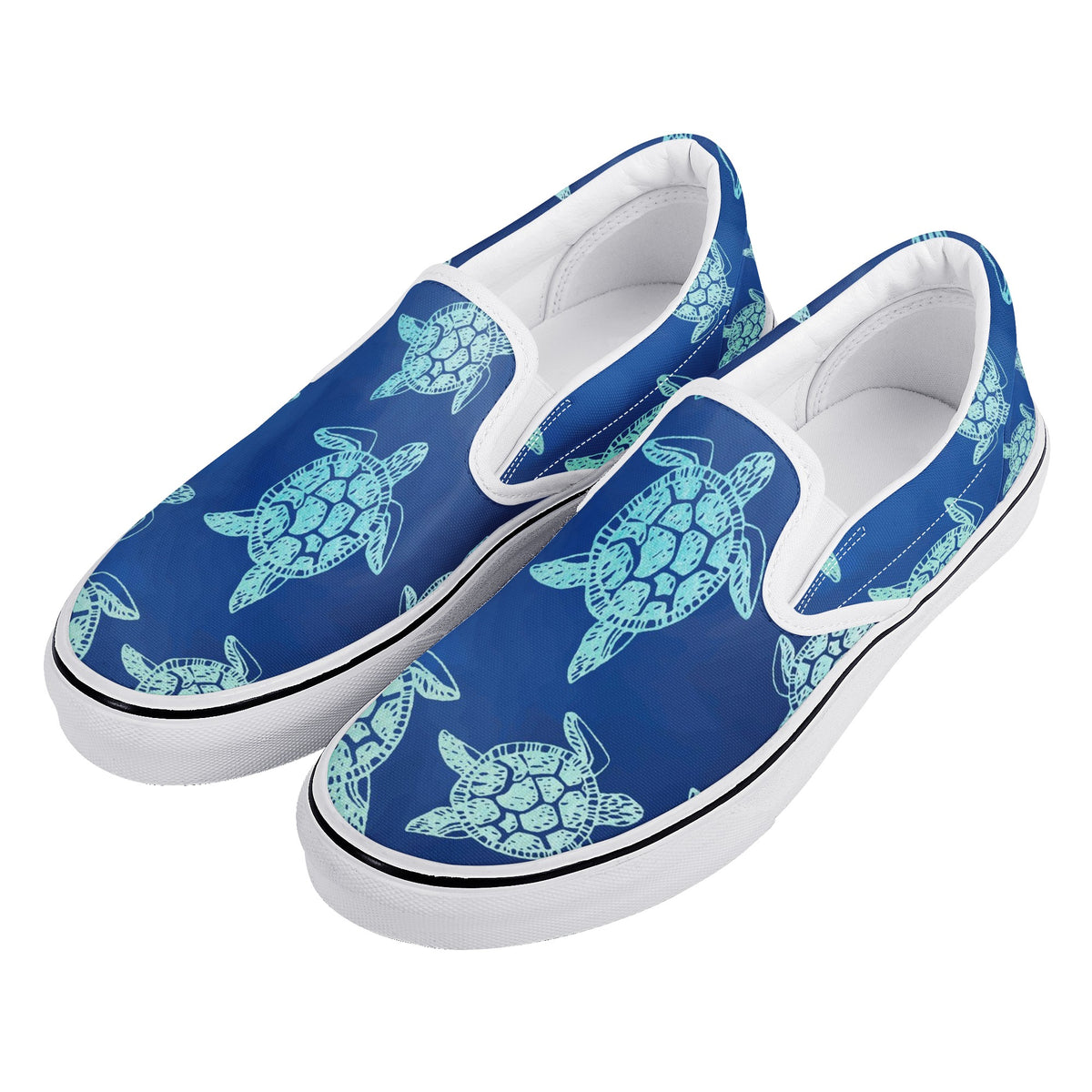sea turtle New Slip On Shoes