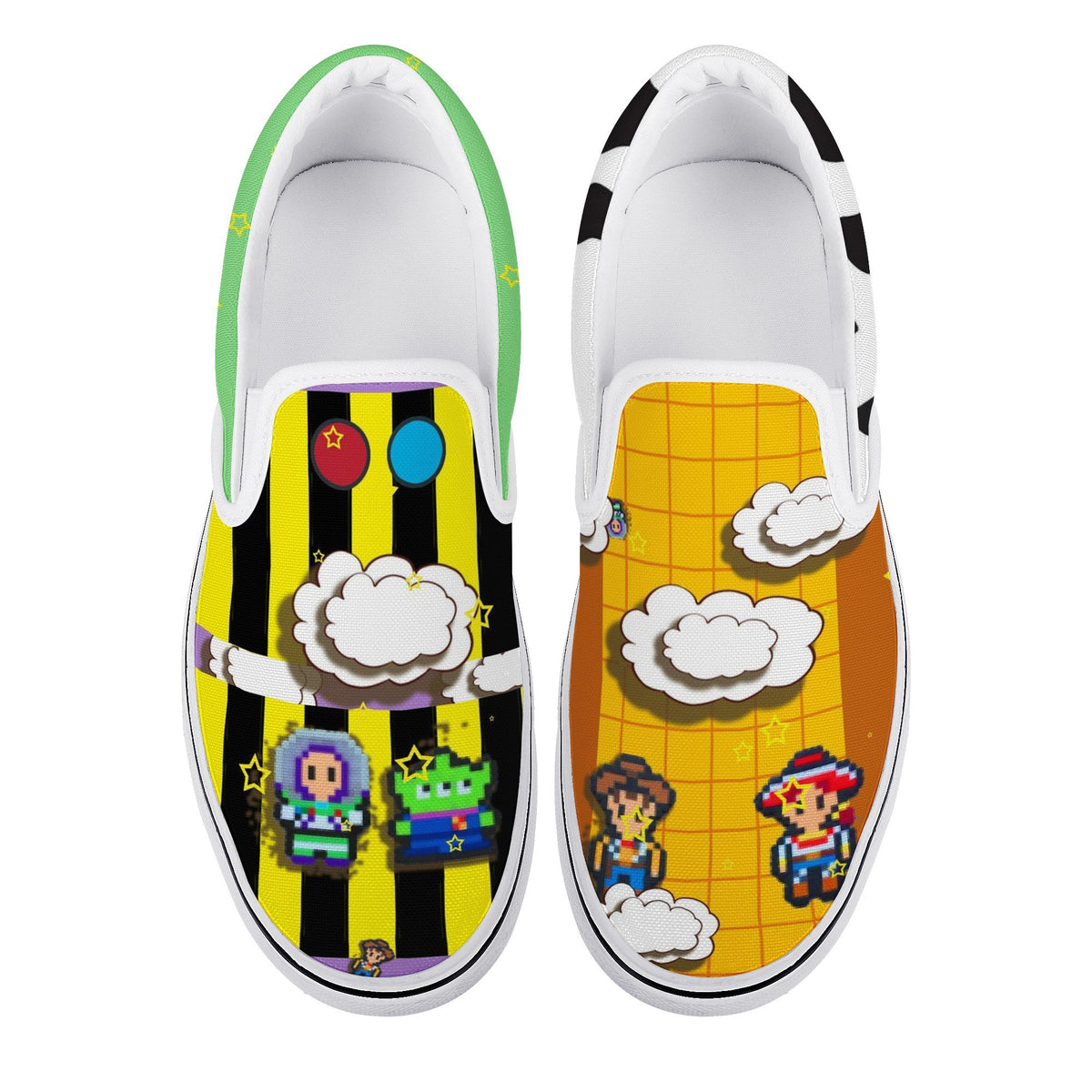 Toy Story Custom Vans Slip On Shoes