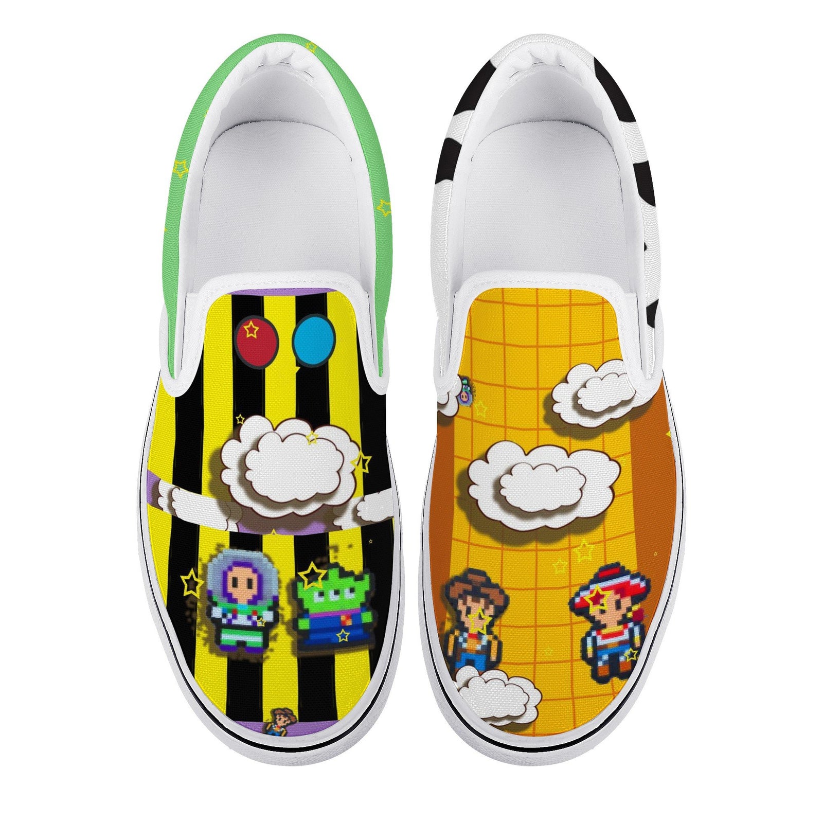 Toy Story Custom Vans Slip On Shoes