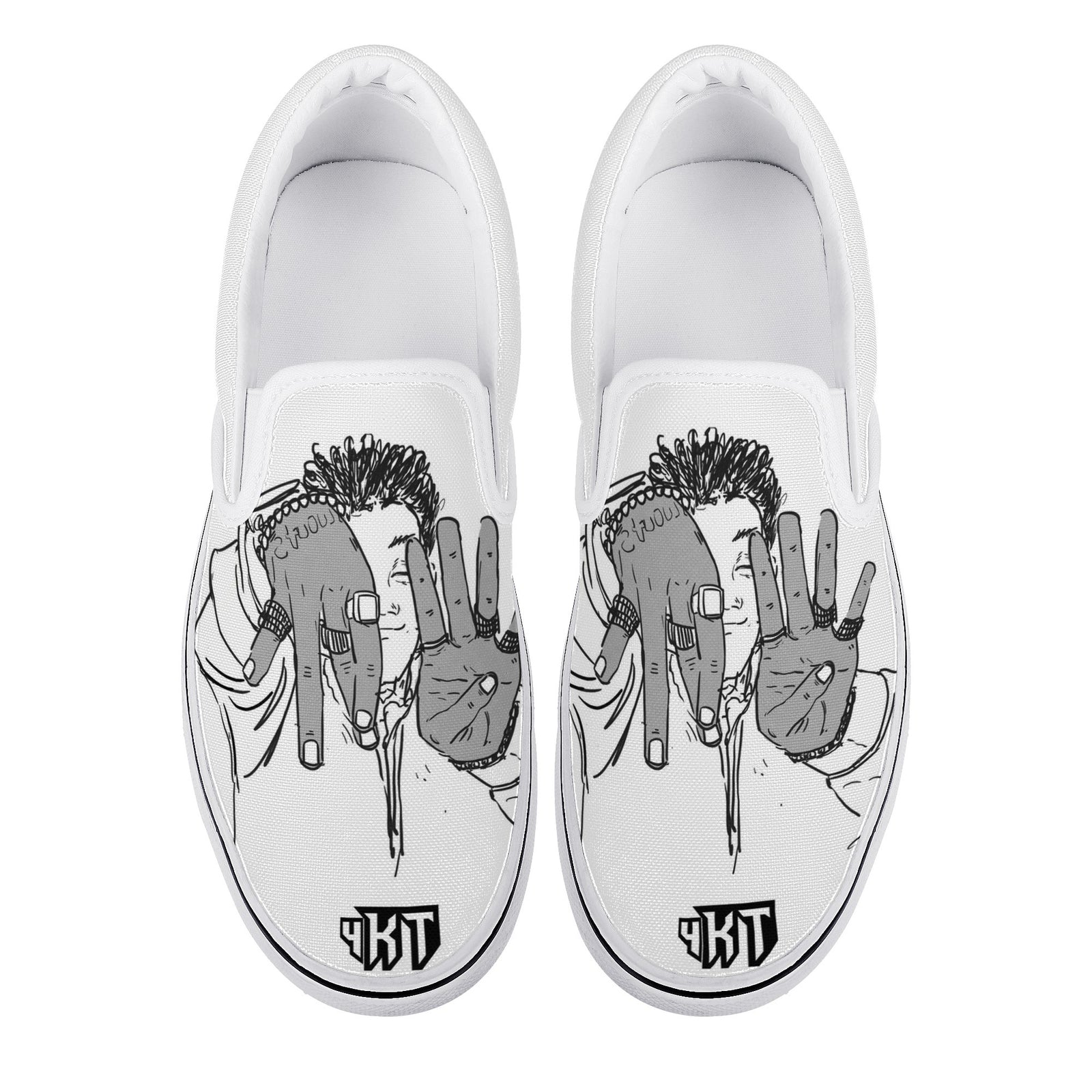 Youngboy Never Broke Again Custom Vans Slip On Shoes