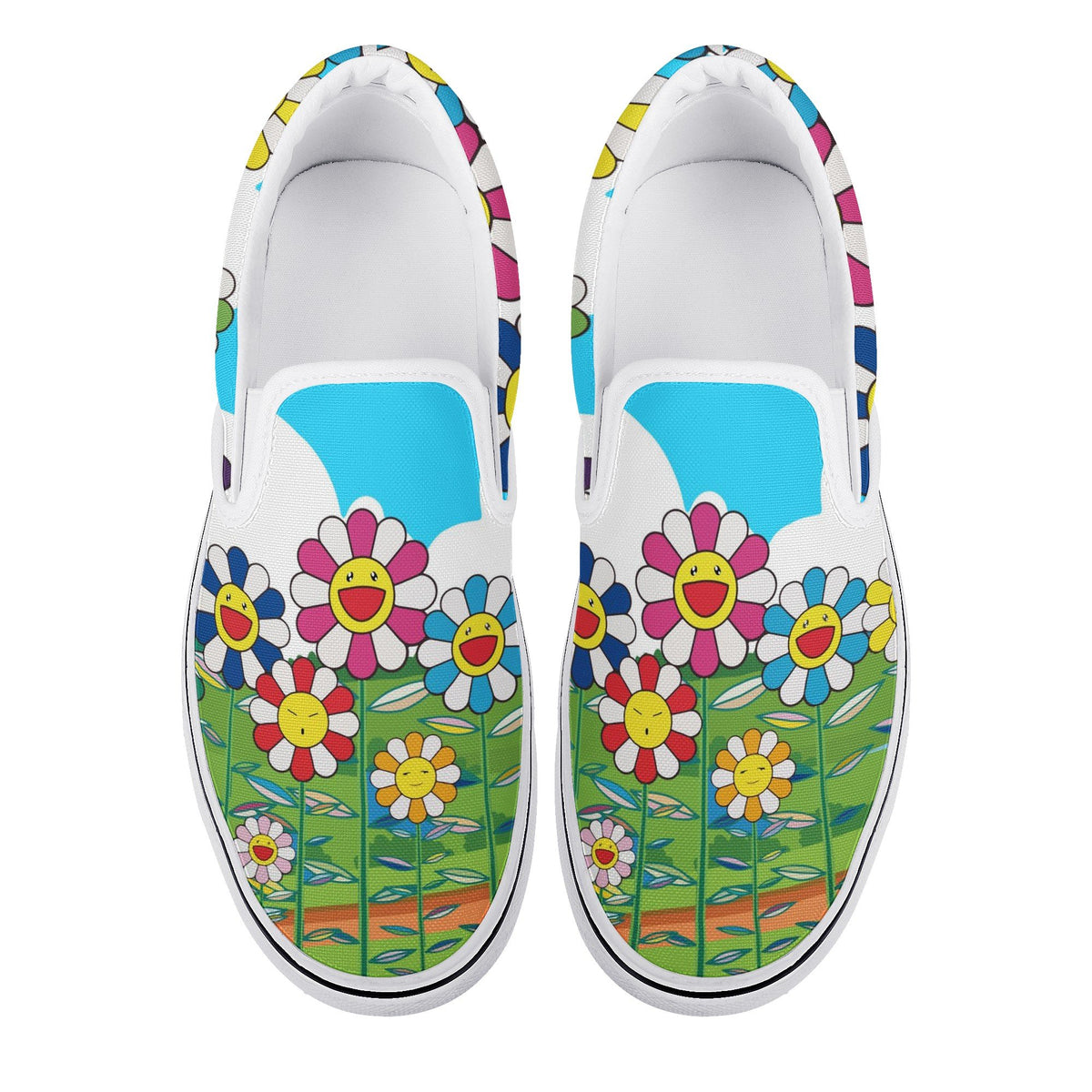 Takashi Murakami Sunflower Slip-On