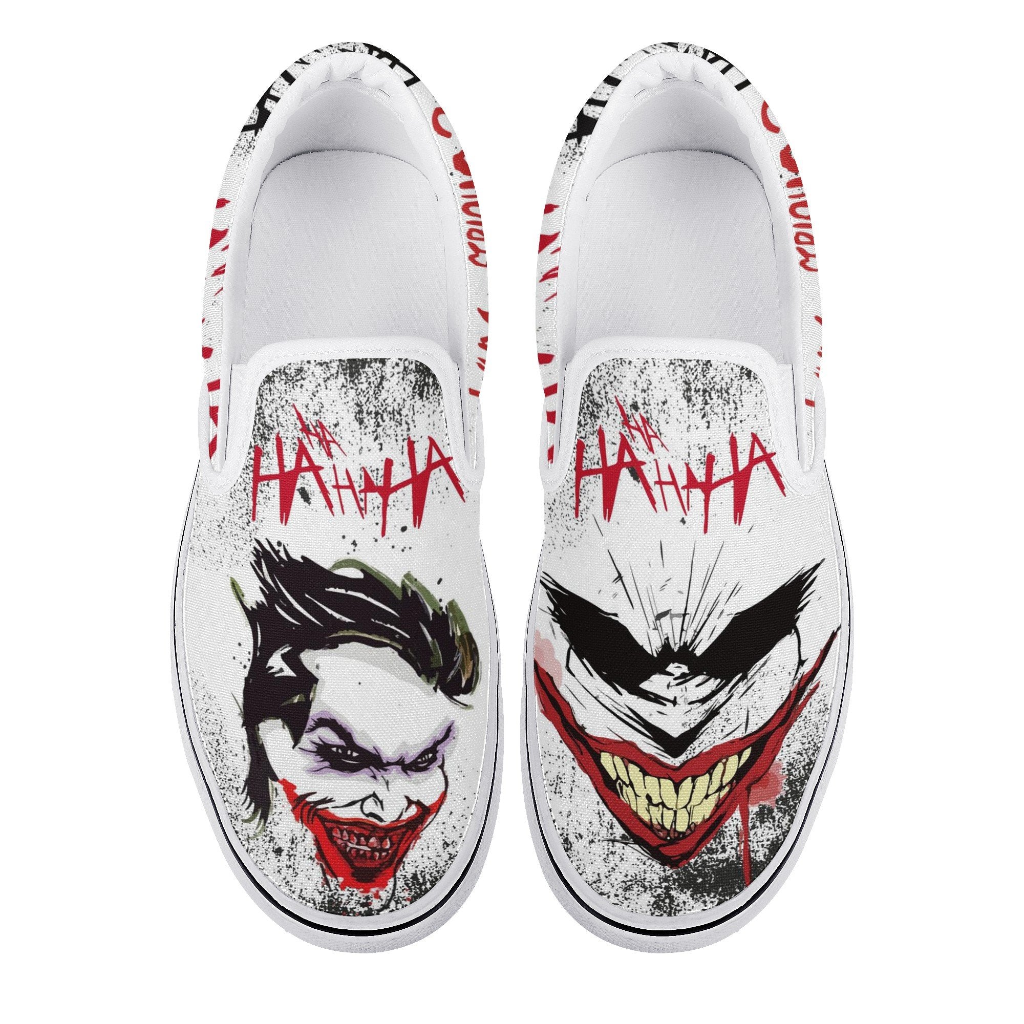 Joker Custom Vans Slip On Shoes