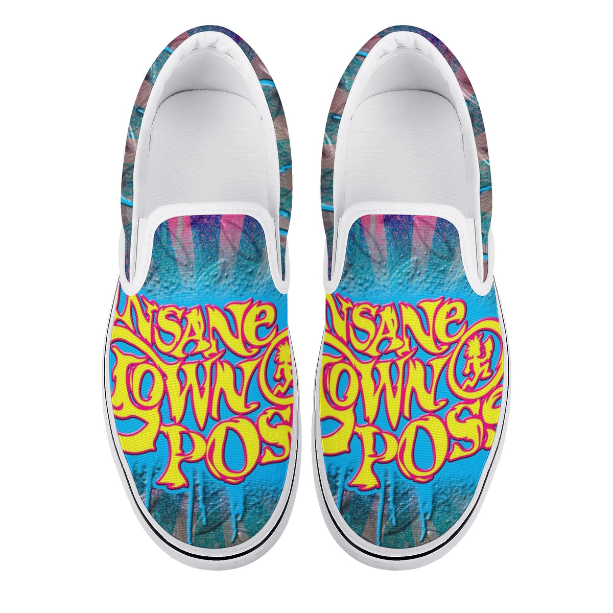 Insane Clown Posse Custom Vans Slip On Shoes