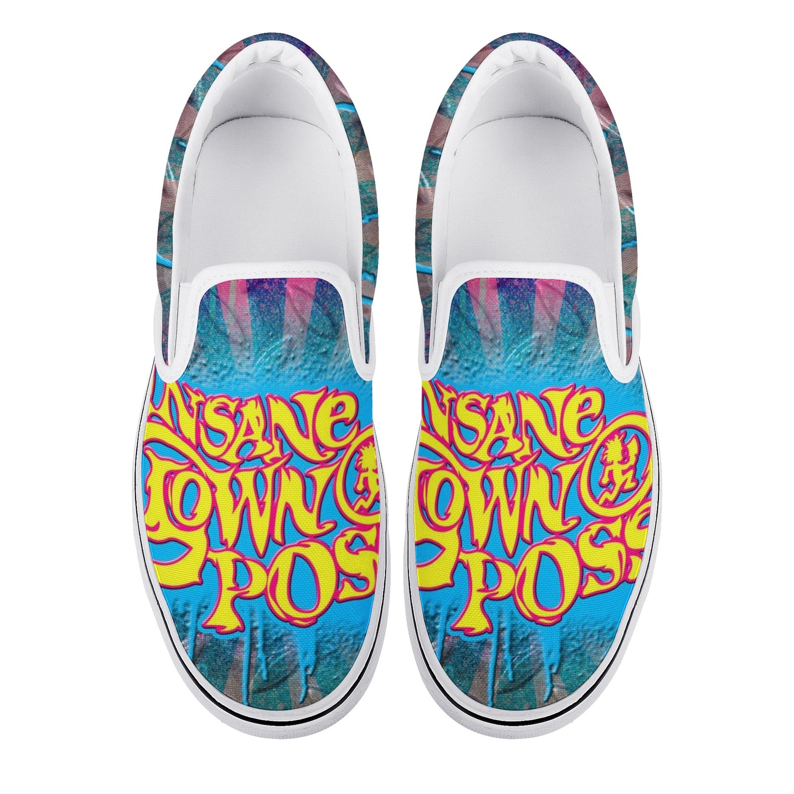 Insane Clown Posse Custom Vans Slip On Shoes