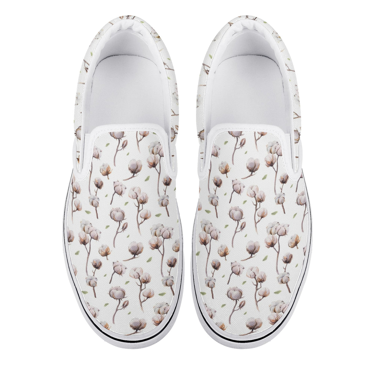 Bohemian Custom Vans Slip On Shoes