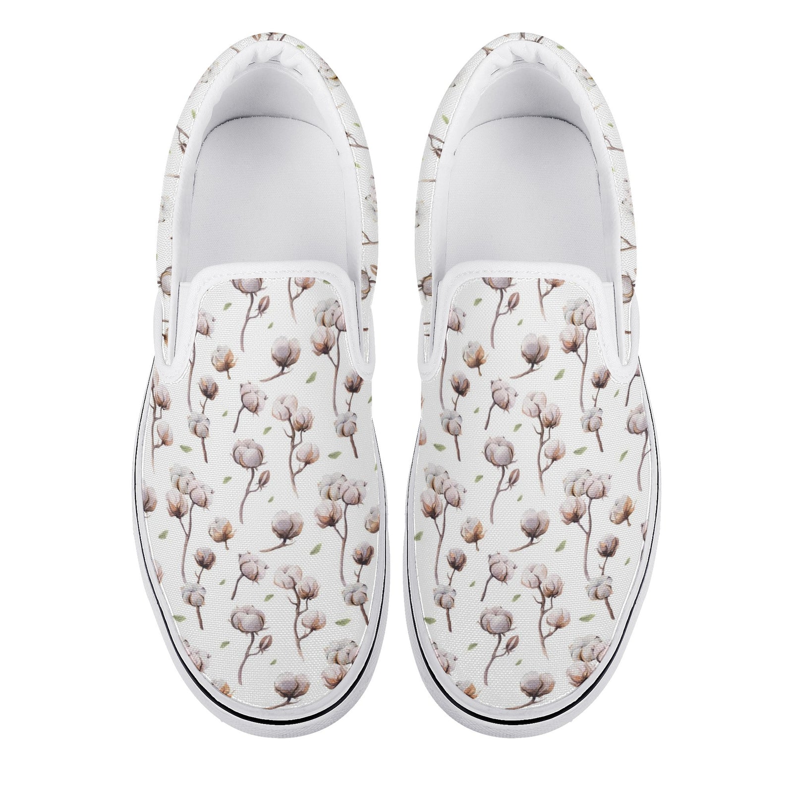 Bohemian Custom Vans Slip On Shoes