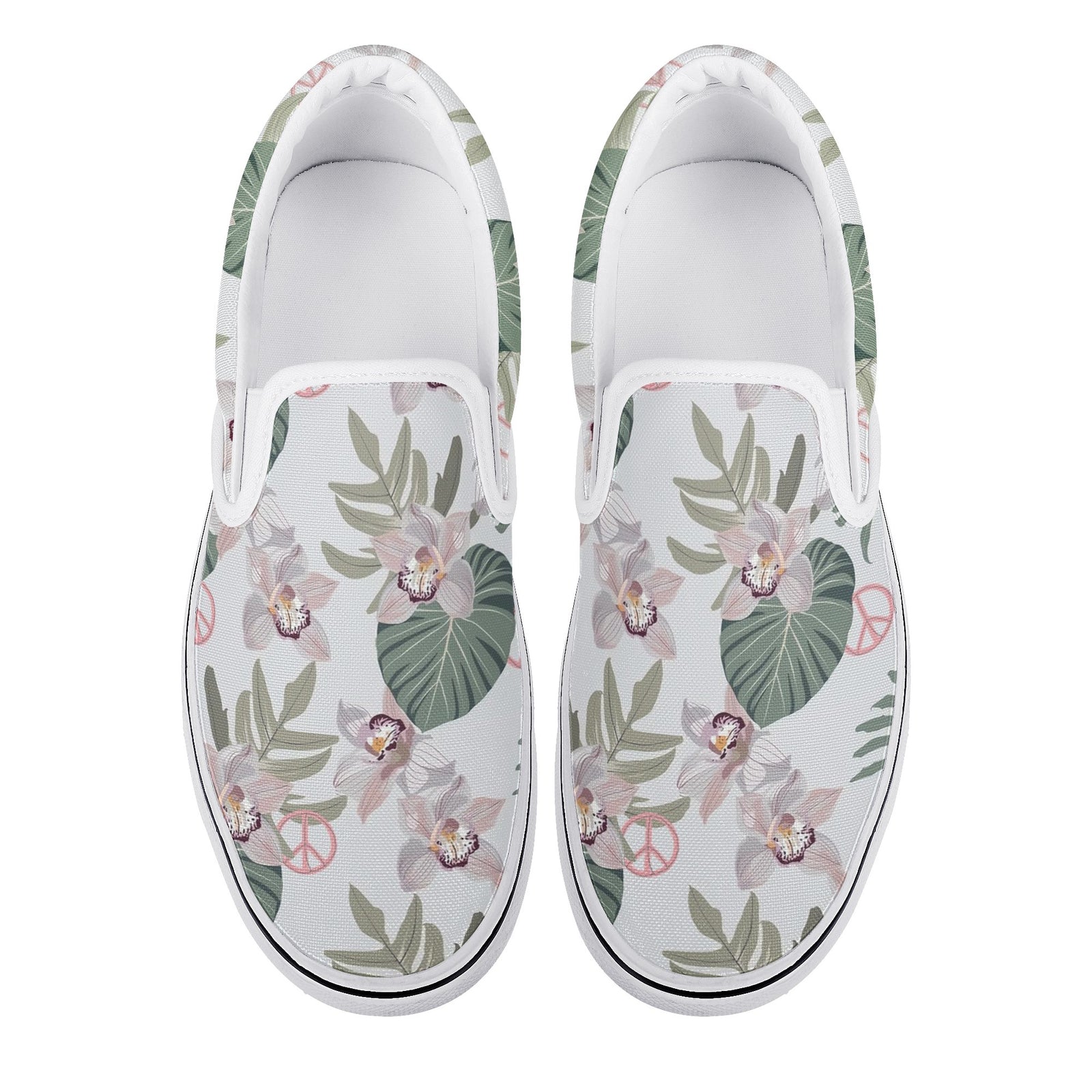 Bohemian Custom Vans Slip On Shoes