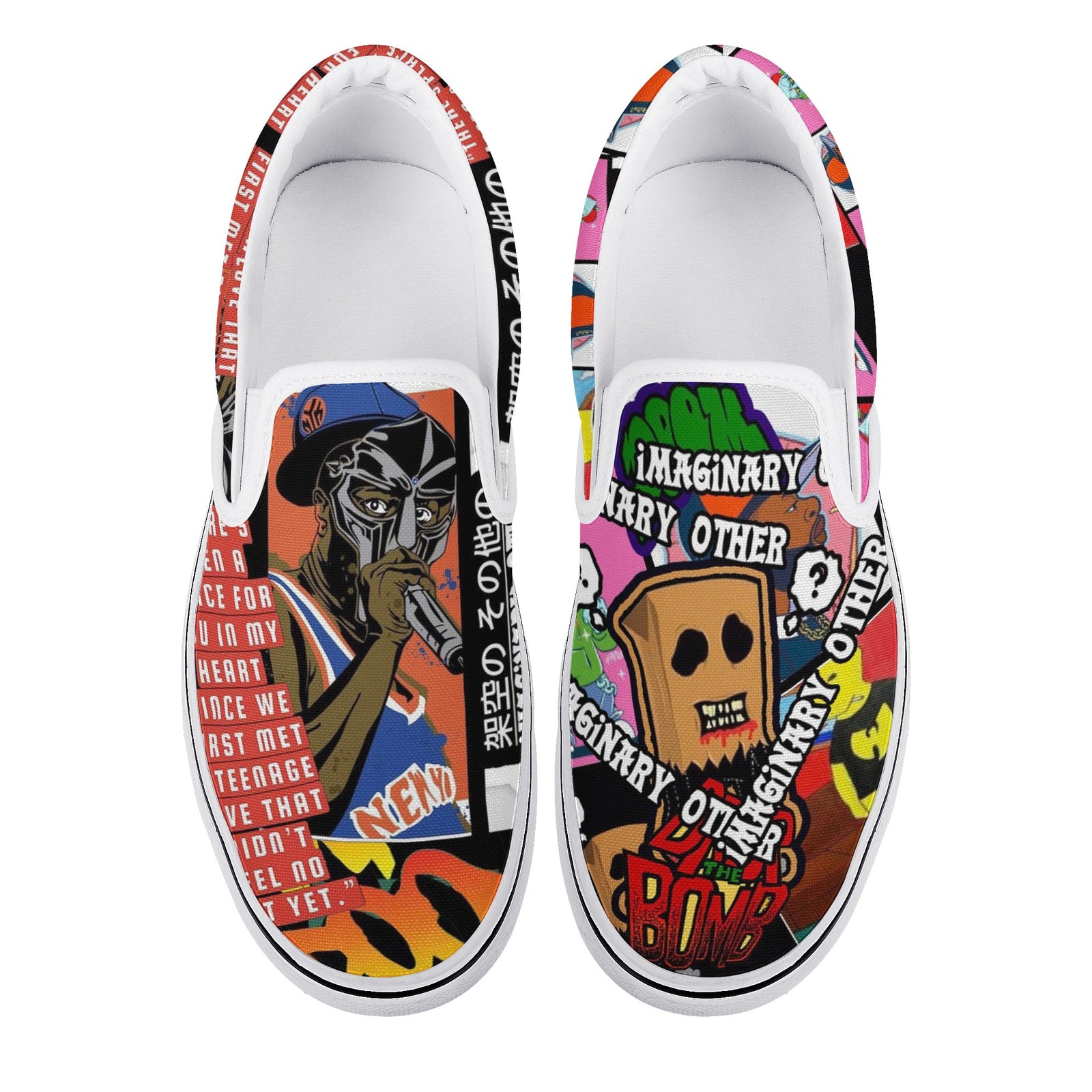 mf doom New Slip On Shoes
