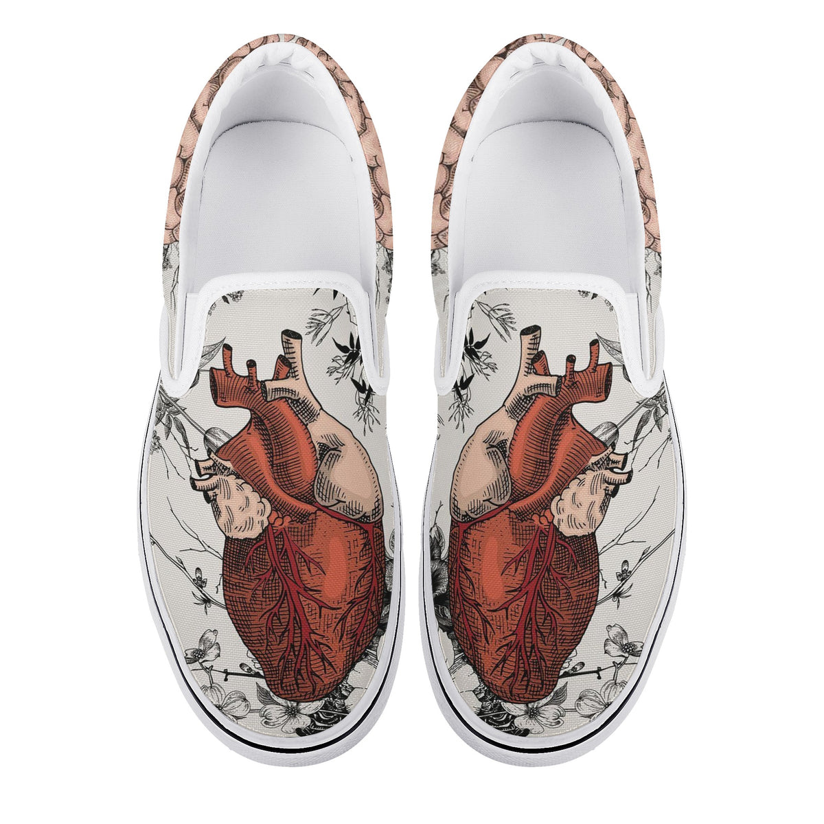 heart New Slip On Shoes