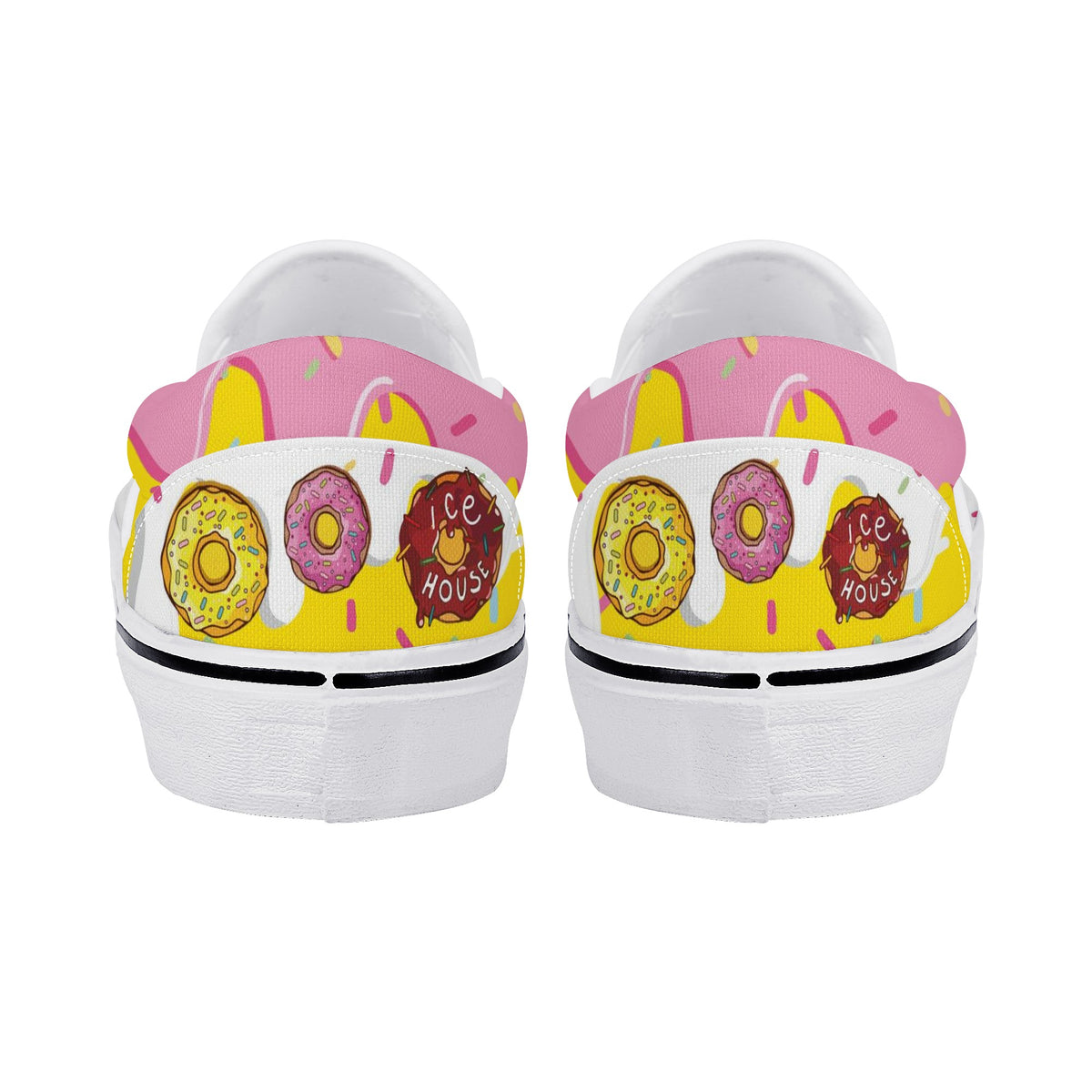 Dount Custom Vans Slip On Shoes