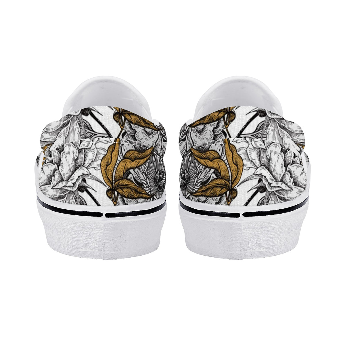 Cheetah Custom Vans Slip On Shoes