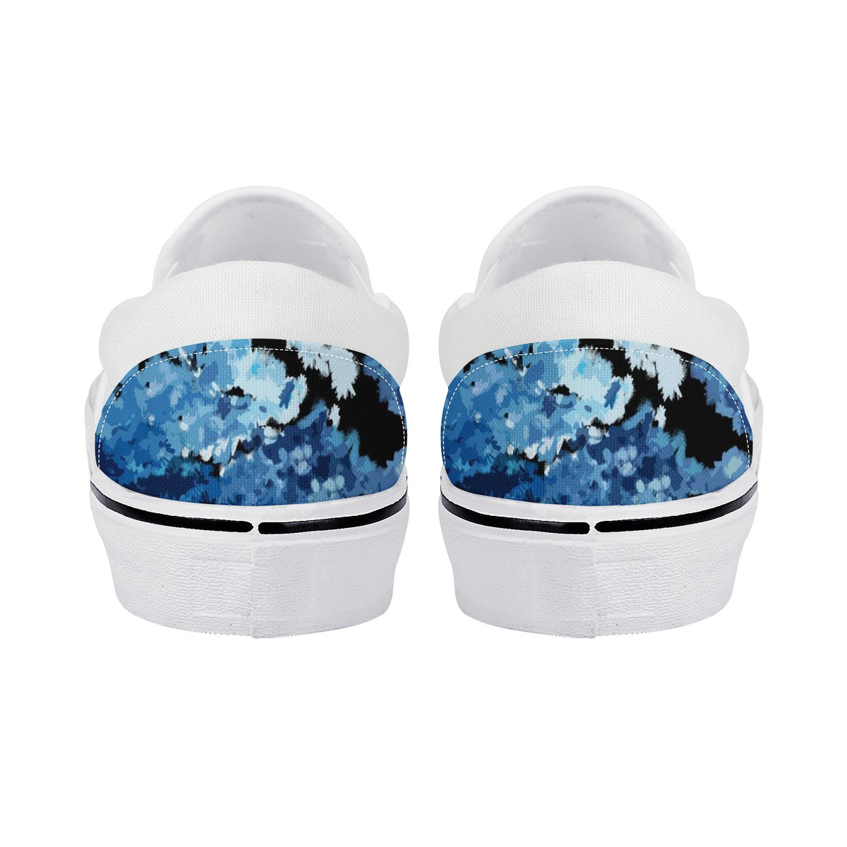 Penguin Island Custom Vans Slip On Shoes
