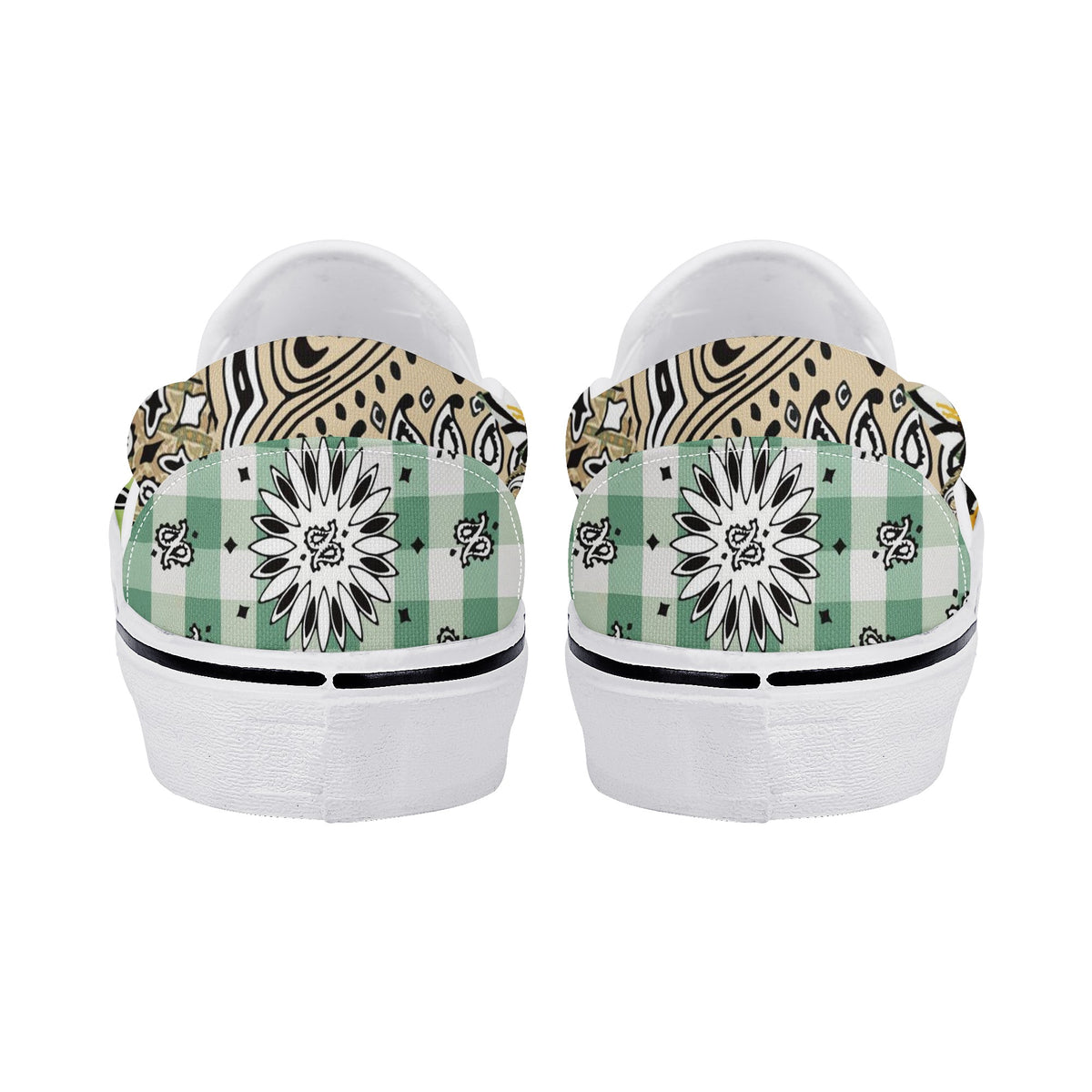 Daisy Custom Vans Slip On Shoes