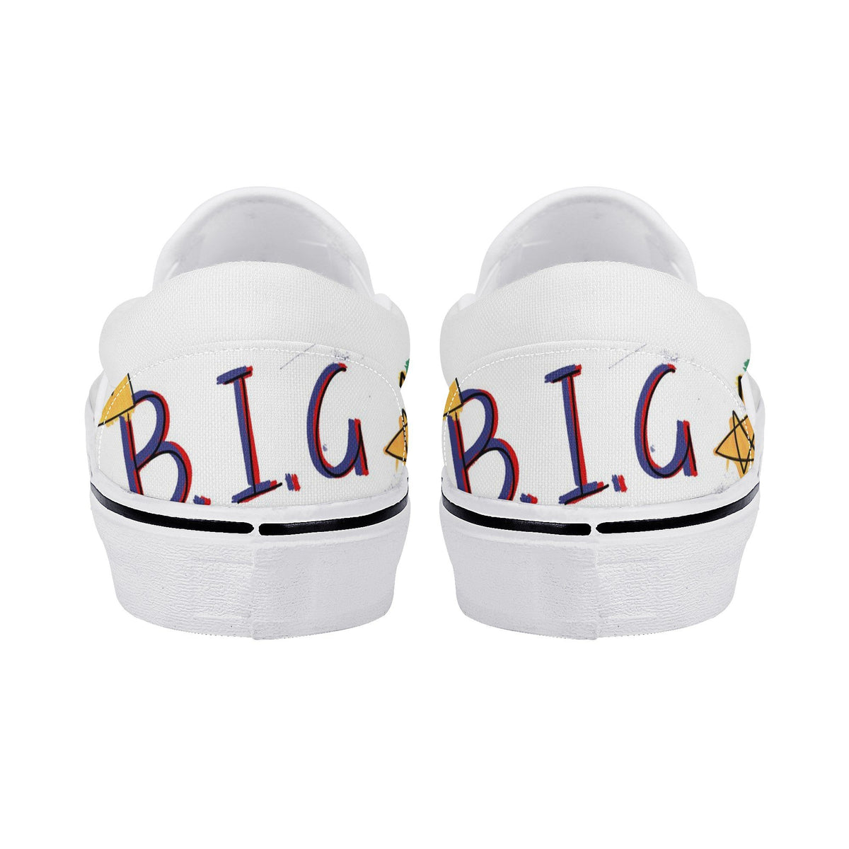 The Notorious B.I.G Custom Vans Slip On Shoes