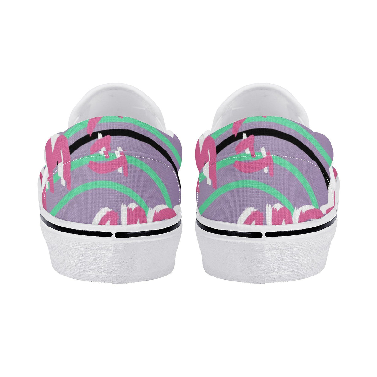 Pop Smoke Custom Vans Slip On Shoes