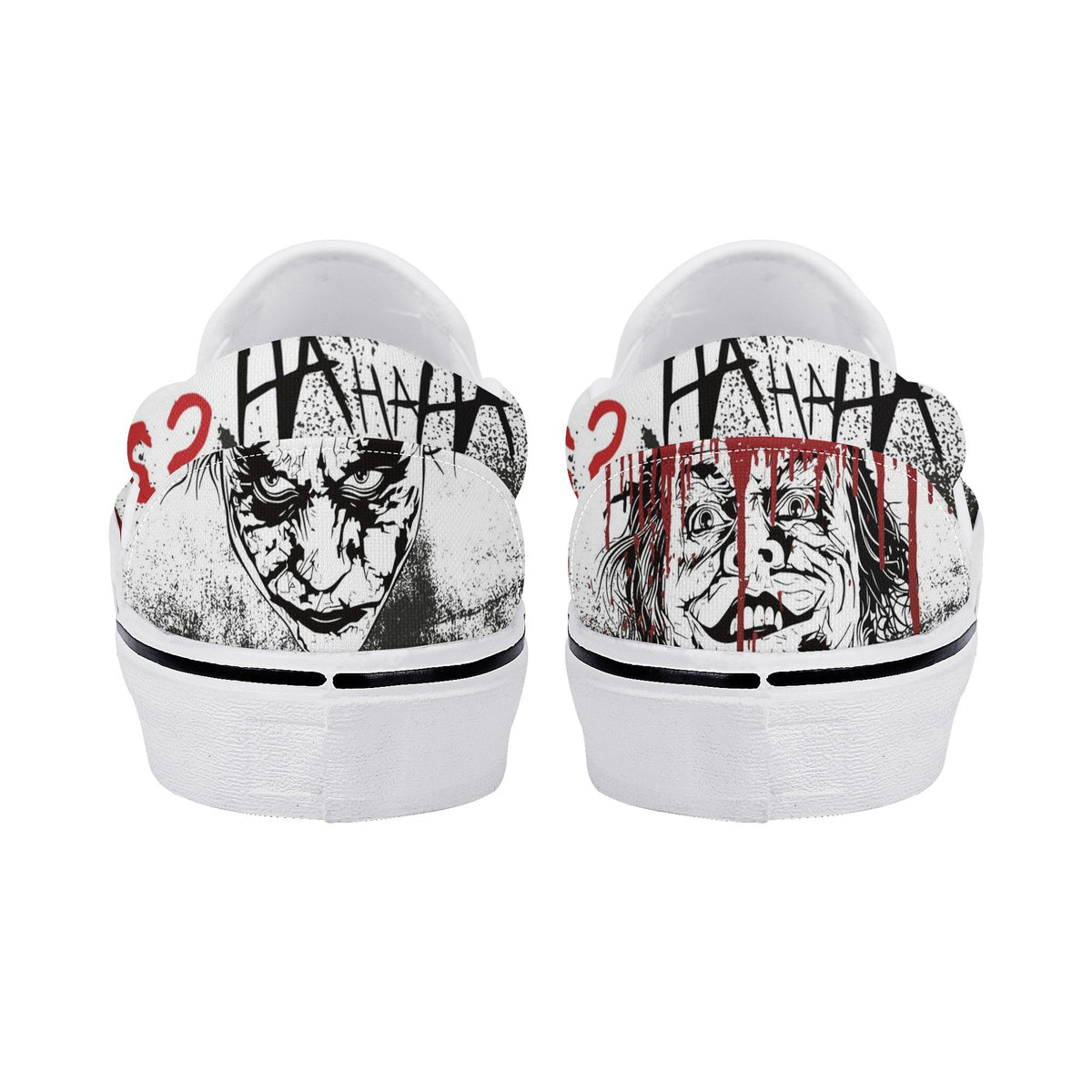 Joker Custom Vans Slip On Shoes