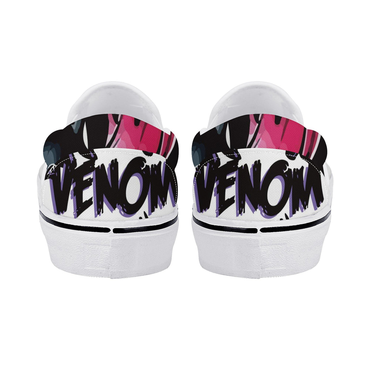 Venom Custom Vans Slip On Shoes