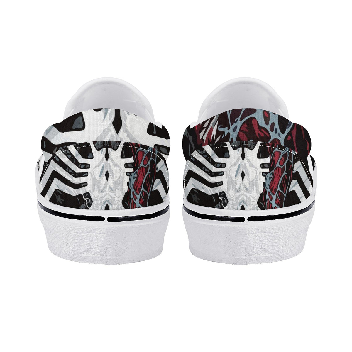 Venom Custom Vans Slip On Shoes