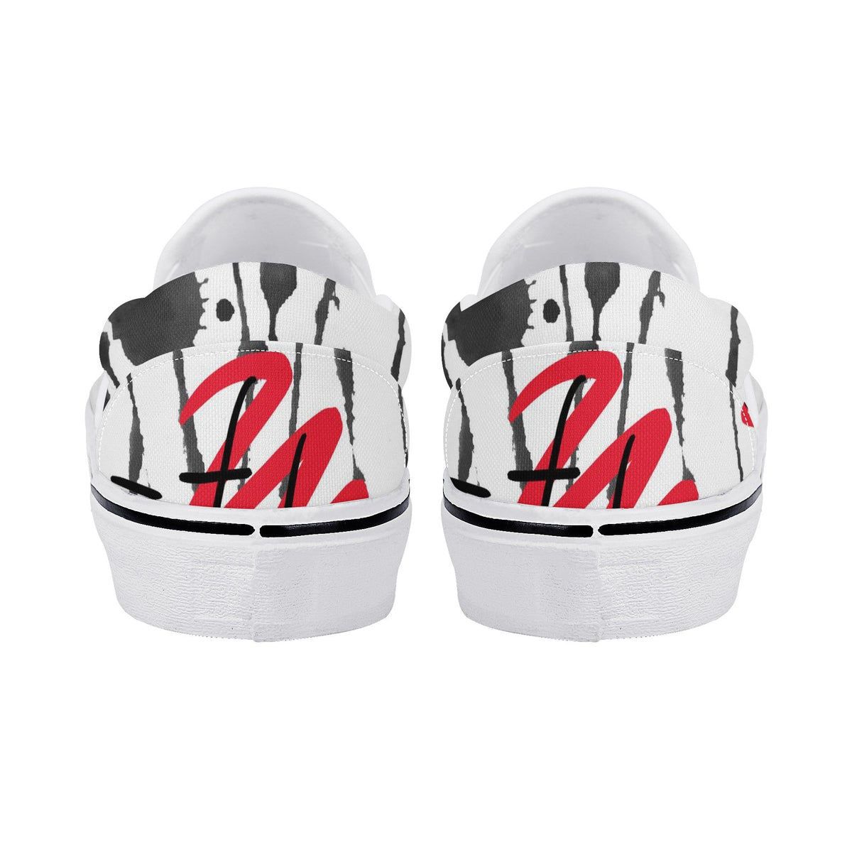 Foo Fighters Custom Vans Slip On Shoes