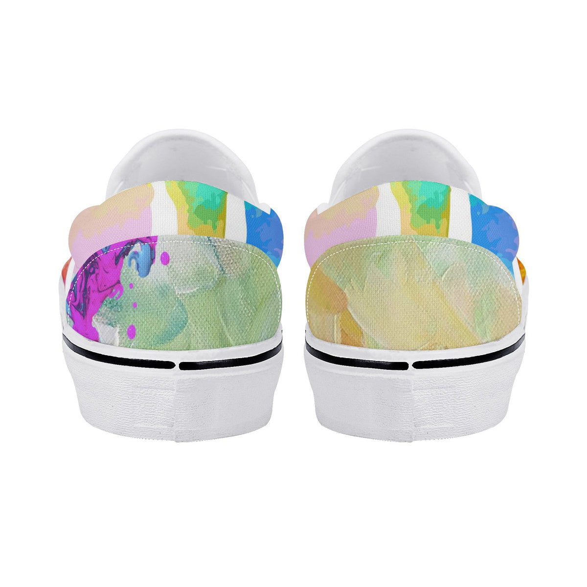 Trippie Redd Custom Vans Slip On Shoes