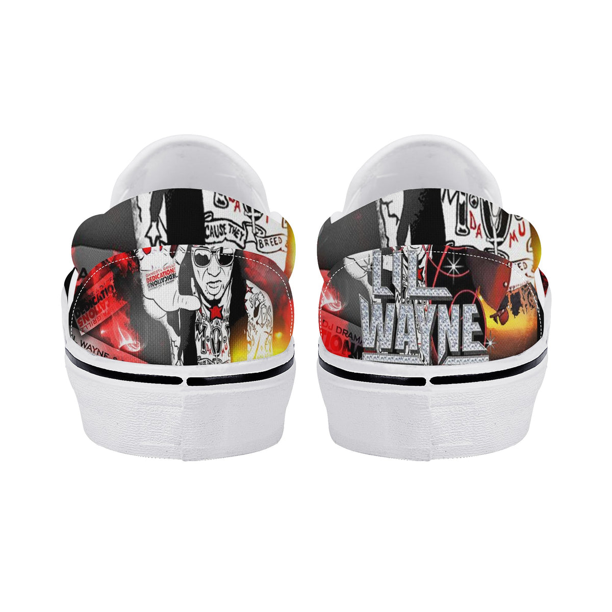 Lil Wayne Custom Vans Slip On Shoes
