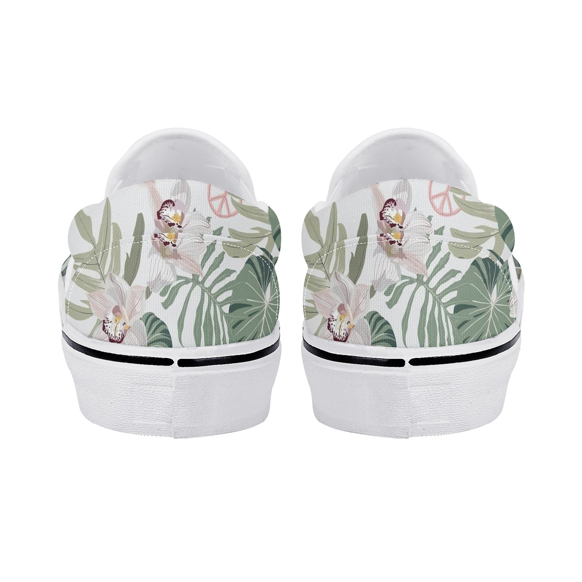 Bohemian Custom Vans Slip On Shoes