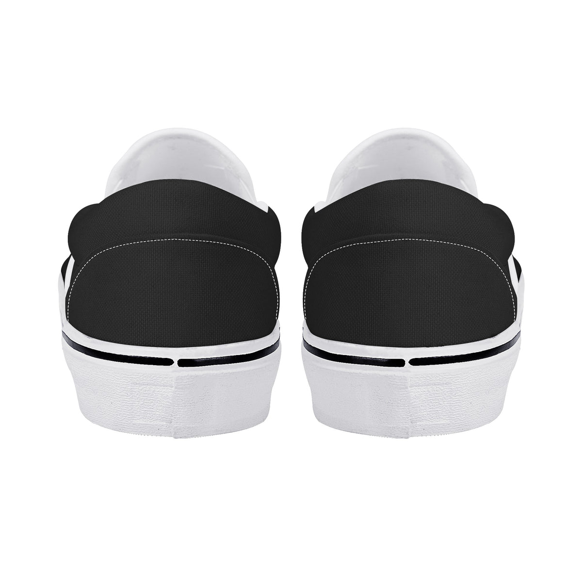 Skeleton Feet Custom Vans Slip On Shoes